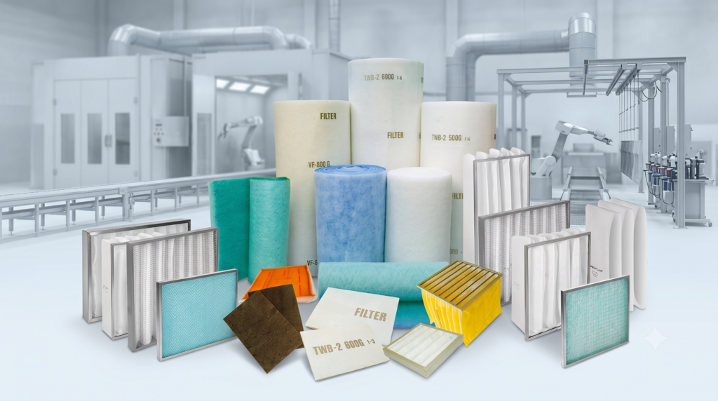 Paint Booth Filters1